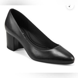 Easy Street Black Block Heel Shoes